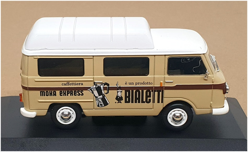 Altaya 1/43 Scale 19624W - 1965 Lancia Superjolly Minibus (Bialetti) Beige/White