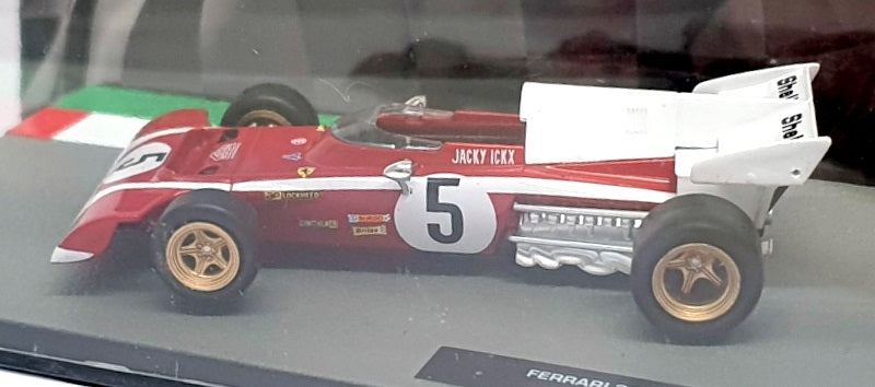 Altaya 1/43 Scale AT1972I - F1 Ferrari 312 B2 #5 Jacky Ickx - Red/White