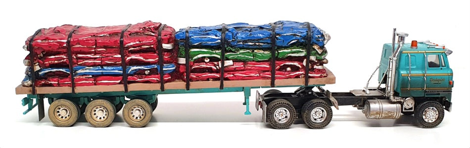 Corgi 1/50 Scale US51404 - International Transtar & Crushed Car Load - Lindquist