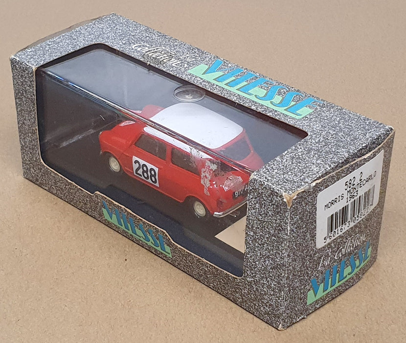 Vitesse 1/43 Scale 582.2 - Morris Mini Cooper #288 Monte Carlo Rally 1963