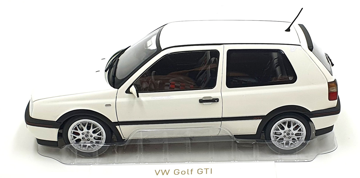 Norev 1/18 Scale 188508 - 1996 Volkswagen Golf GTI 20th Ann. Ed - Candy White