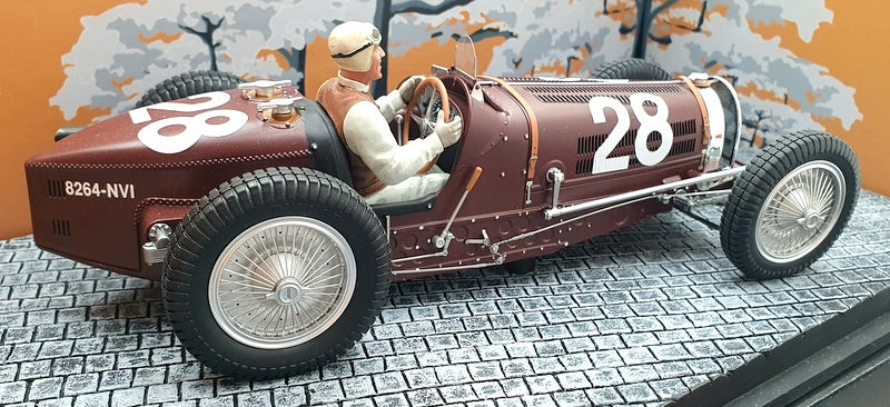 Le Mans Miniatures 1/18 Scale 118002/28M - Bugatti Type 59 Monaco GP 1934