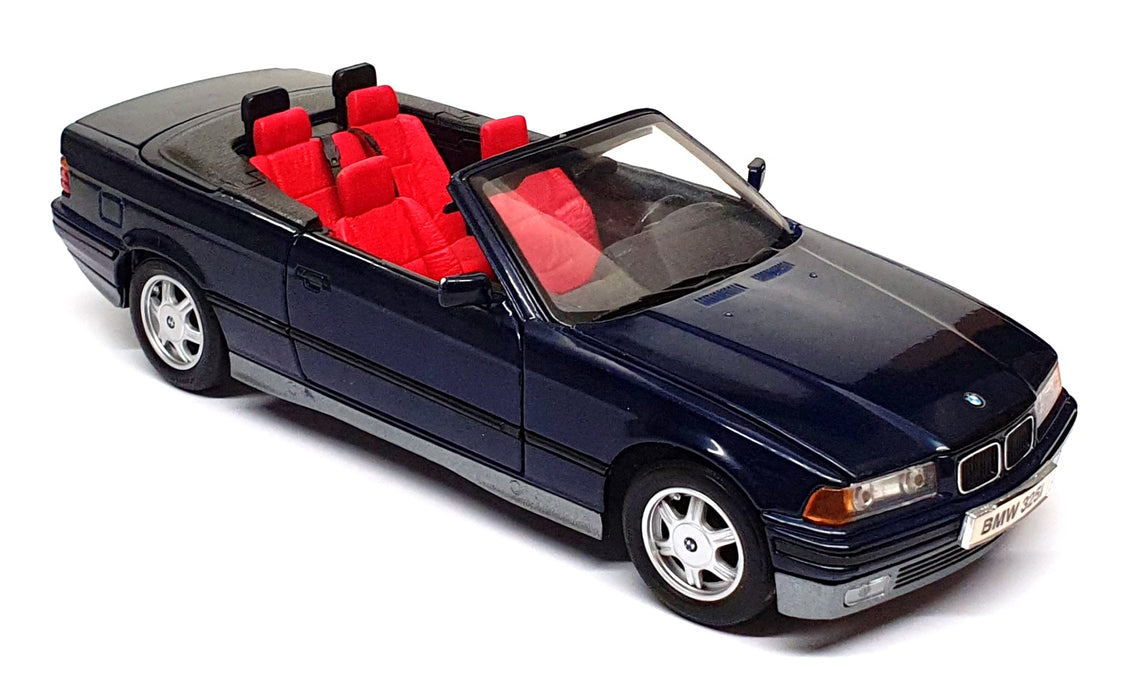Maisto 1/18 Scale Diecast 26725E - 1993 BMW 325i Convertible - Dk. Blue