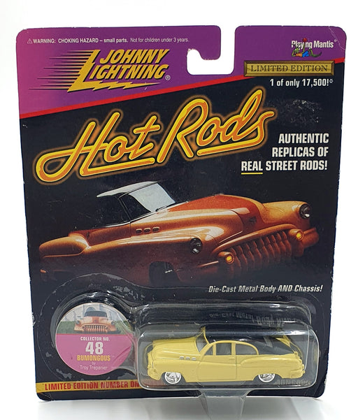 Johnny Lightning 1/64 Scale 441-03 Hot Rods Collector #48 Bumongous - Yellow