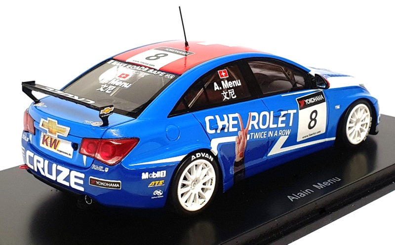 Spark 1/43 Scale S2499 - Chevrolet Cruze 1.6T #8 WTCC Macau 2011