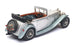 J&M Classics 1/43 Scale JM106 - 1933 Alvis Speed 20 Vanden Plas DH - Silver/Grey