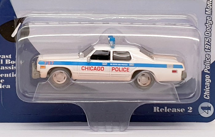 Johnny Lightning 1/64 Scale JLSP396 1975 Dodge Chicago Police The Blues Brothers