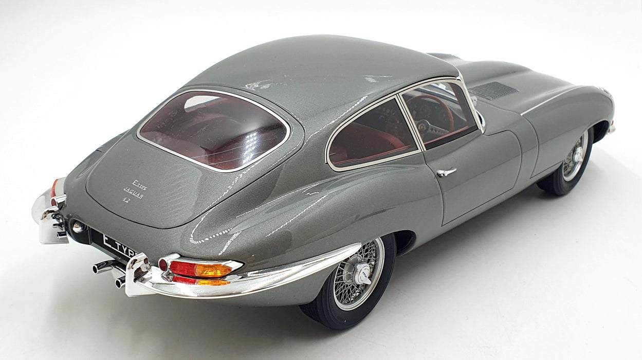 GT Spirit 1/12 Scale Resin GT089 - Jaguar E-Type Coupe - Met Silver