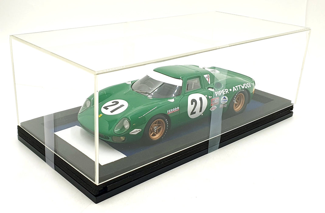 Looksmart 1/18 Scale LS18LM08 - Ferrari 250LM Le Mans 1968 #21 - Green