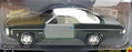 Johnny Lighting 1/64 Scale JLSF005 1969 Chevrolet Impala Convertible Green/Gold