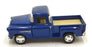 Kinsmart 1/32 Scale Pull Back & Go TY0237 1955 Chevrolet Stepside Pick Up Blue