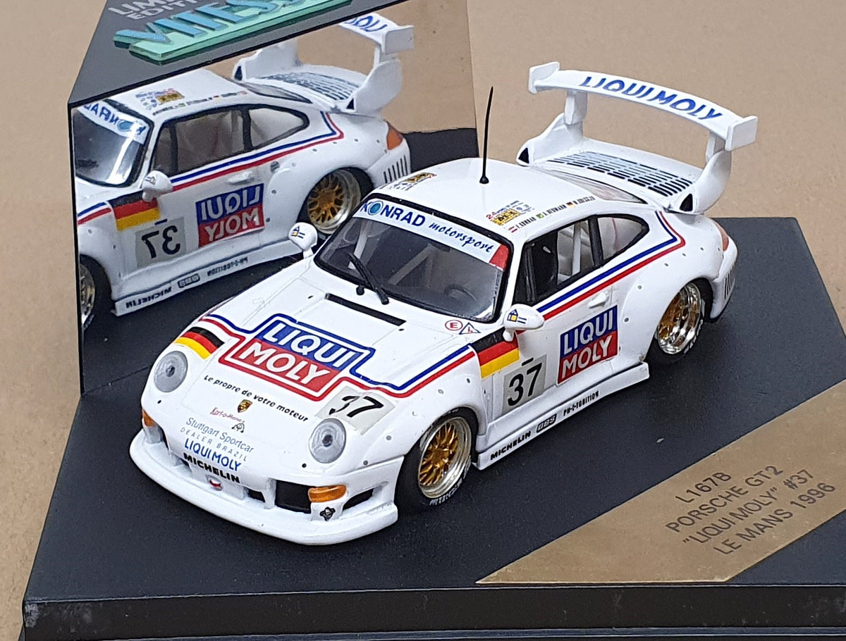 Vitesse 1/43 Porsche GT2 Liqui Moly - Le Mans 1996, édition Limitée L167B