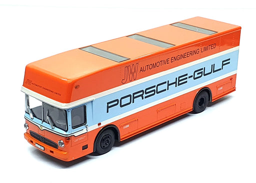 Schuco 1/43 Scale 45 037 2800 - Mercedes Benz Transporter Porsche Gulf