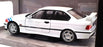 Solido 1/18 Scale S1803903 Diecast - BMW E36 Coupe M3 Lightweight - White