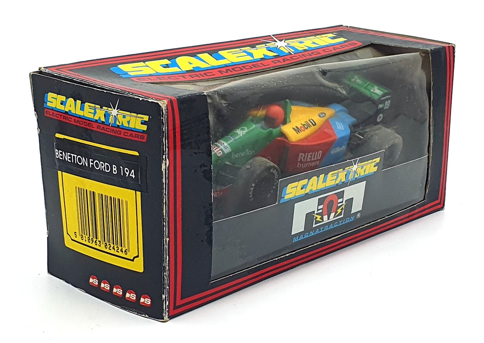 Scalextric 1/32 Scale Slotcar C461 - Ford Benetton B189 #19 - Red Helmet