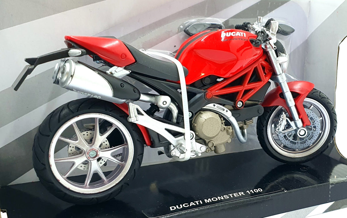 New Ray 1/12 Scale Diecast 44023A - Ducati Monster 1100 - Red