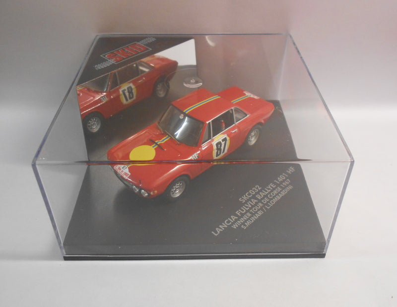 Skid 1/43 Scale Diecast Model SKC032 LANCIA FULVIA RALLY 1401 HF WINNER 1967