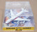 Aviones Play Me Diecast 115 - Boeing 747 Jumbo Jet Aircraft Iberia - White/Red