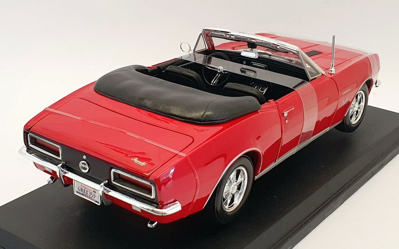 Maisto 1/18 Scale 46629 - 1967 Chevrolet Camaro SS 396 Conv - Red