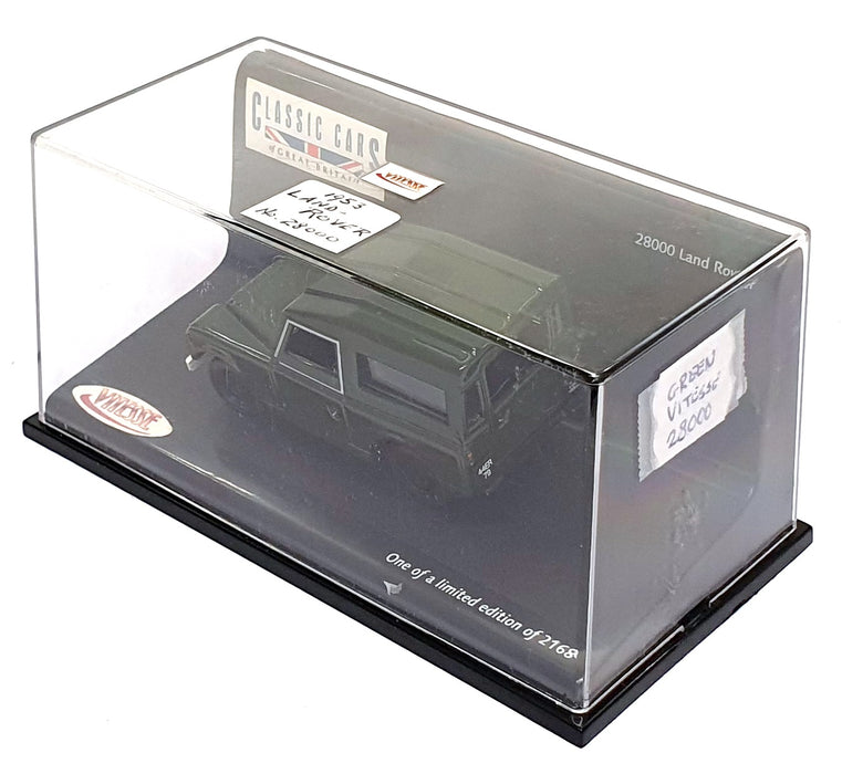 Vitesse 1/43 Scale Diecast 28000 - Land Rover - Green