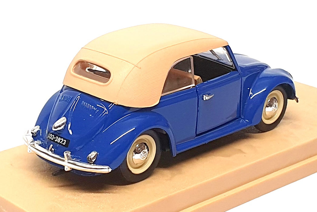 Rio Models 1/43 Scale No. 93 - 1949 Volkswagen Kafer Beetle - Blue/Beige