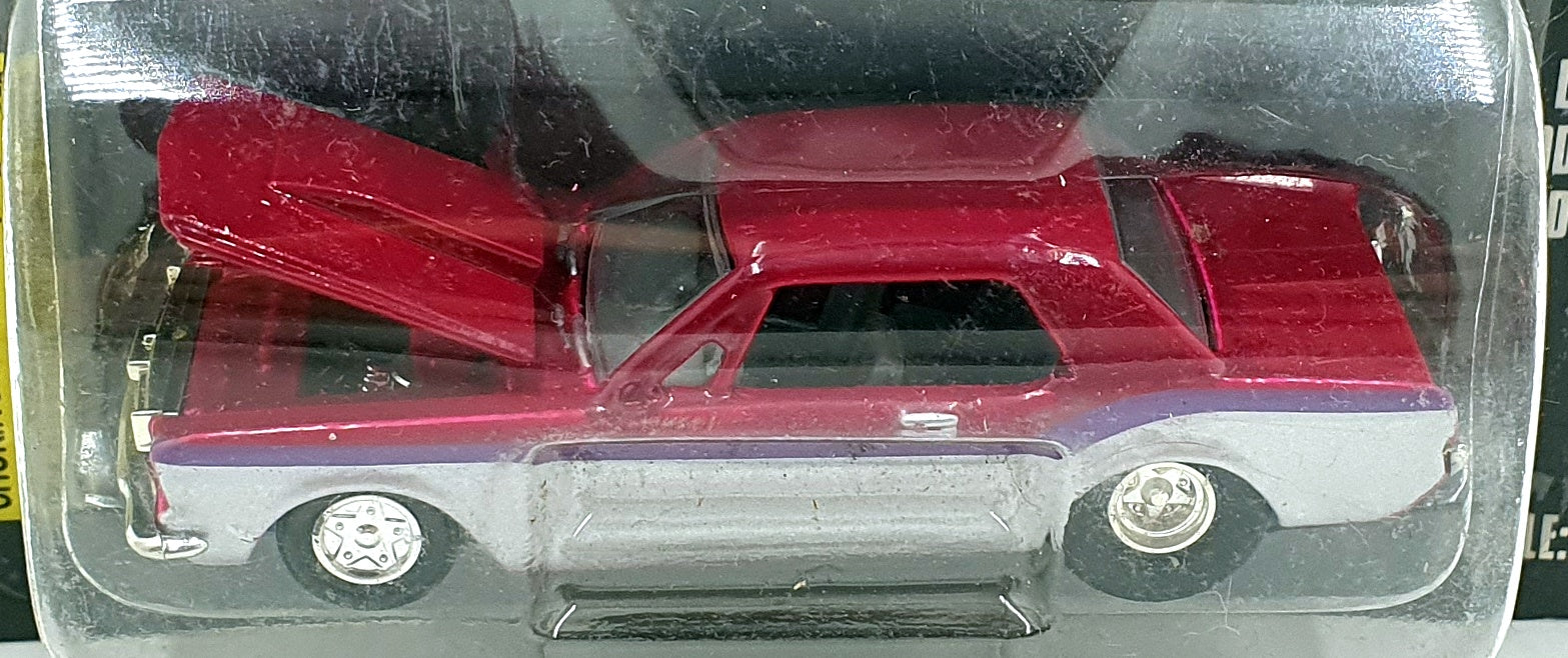 Racing Champions 1/56 Scale 08121 - 1964 1/2 Ford Mustang - Pink/Purple/Silver