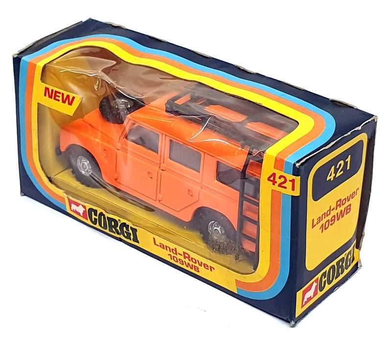 Corgi Original Diecast 421 - Land Rover 109WB - Orange