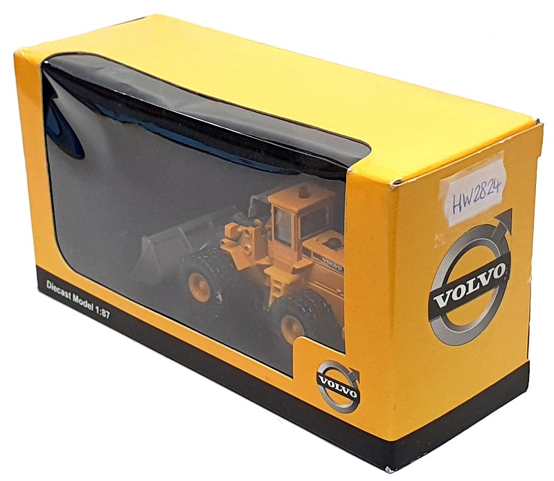 Hobby & Work 1/87 Scale HW2824 - Volvo L150C Excavator - Yellow