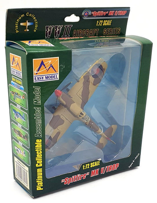 Easy Model 1/72 Scale 37217 "Spitfire" MK V/TROP RAF 224th Wing Commander 1943
