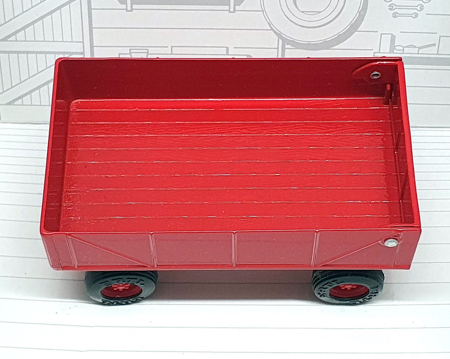 Ertl 1/32 Scale Diecast 1639 - Barge Wagon - Red
