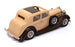 Western 1/43 Scale WMS34X - 1936 Bentley Mulliner Pillarless Saloon Beige/Brown