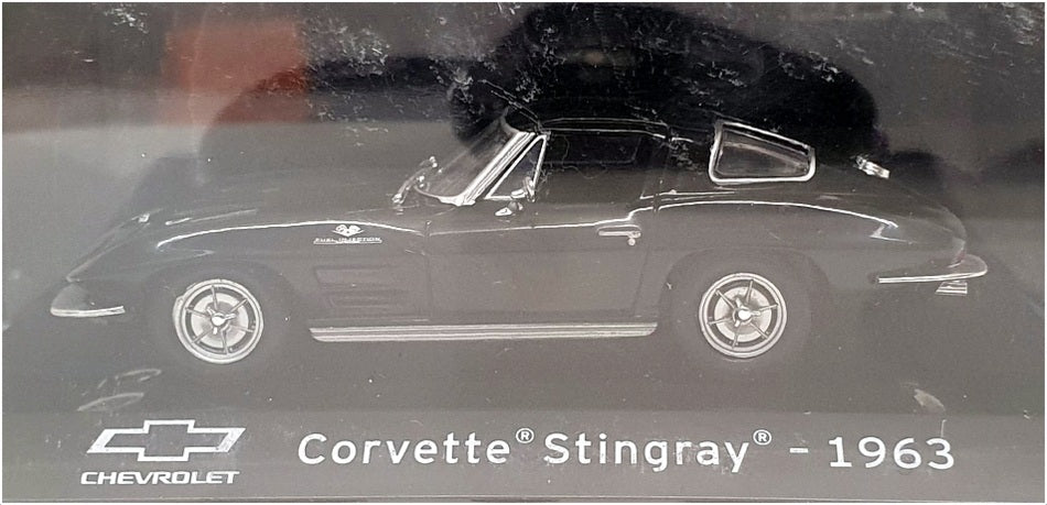 Altaya 1/43 Scale Diecast 151023G - 1963 Chevrolet Stingray - Black