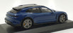 Minichamps 1/18 Scale Diecast 155 069301 - 2021 Porsche Taycan CUV Turbo S Blue