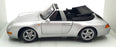UT Models 1/18 Scale Diecast 27807 - Porsche 911 993 Cabriolet - Silver