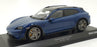Minichamps 1/18 Scale Diecast 155 069301 - 2021 Porsche Taycan CUV Turbo S Blue