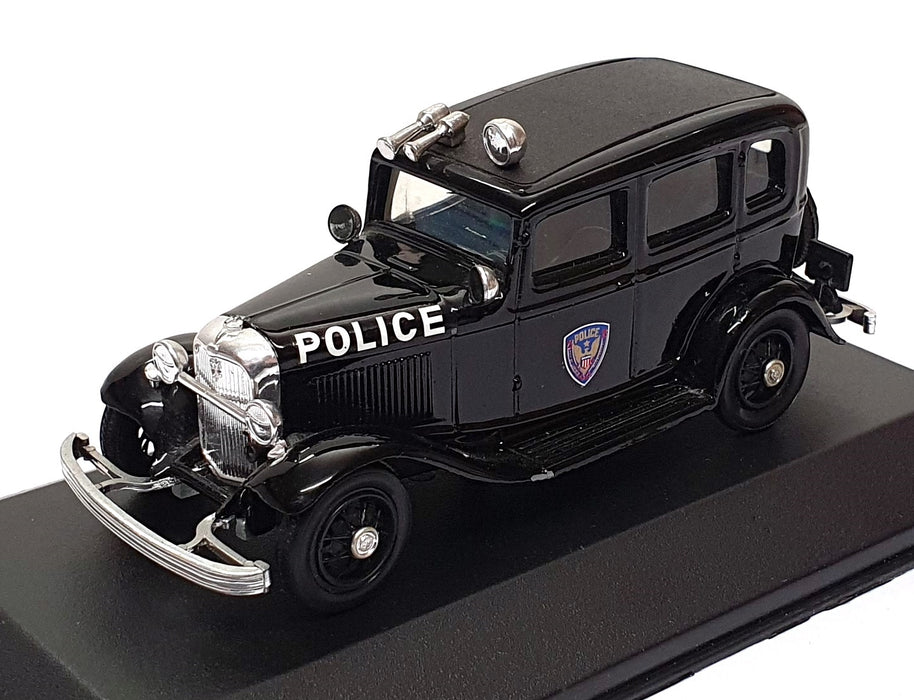 Eligor 1/43 Scale Diecast 1220 - 1932 Ford V8 USA Police Car - Black