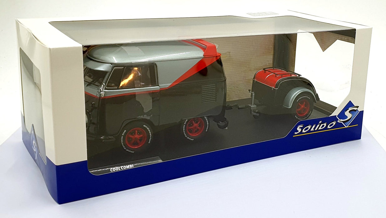 Solido 1/18 Scale S1810903 - 2024 Volkswagen Cool Combi Sport - A Team Colours