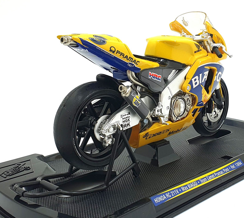 Guiloy 1/10 Scale 13694 - Honda RC 211V #3 Motorcycle Biaggi Team Camel