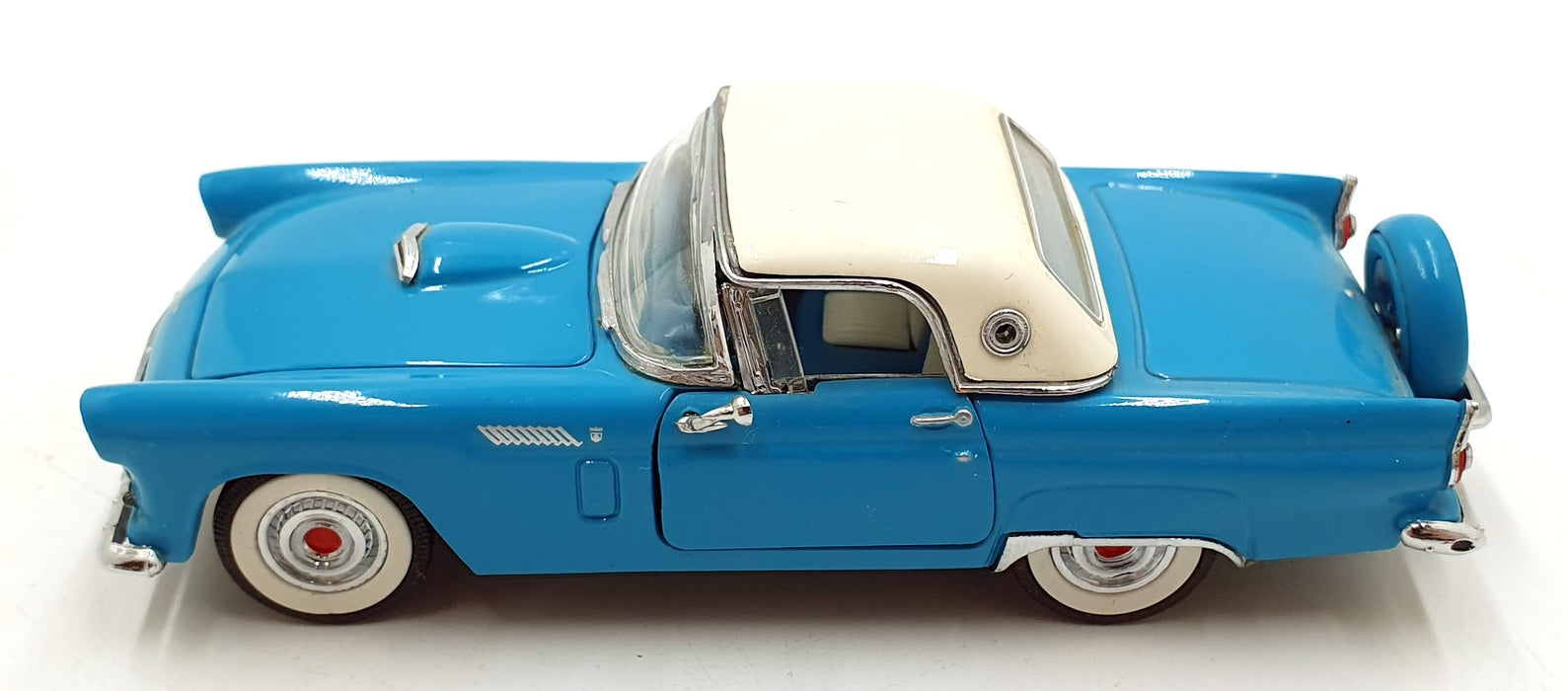 Franklin Mint 1/43 Scale B11KC32-1 - 1956 Ford Thunderbird - Blue