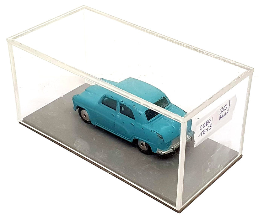 Corgi Toys 9cm Long Original Diecast 201 - Austin Cambridge - Blue