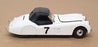 Corgi 12cm Long Diecast 819 - 1949 Jaguar XK120 Race Car #7 - White