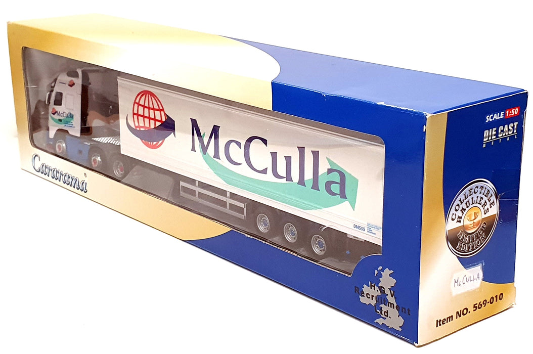 Cararama 1/50 Scale 569-010 - Volvo FH12 Truck & Fridge Trailer - McCulla