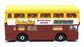 Matchbox 12cm Long Diecast K-15 - Daimler Bus Butterkist - Yellow/Brown