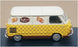 Altaya 1/43 Scale 20624N - 1957 Fiat 600 Van (Tre Rossi) Cream/Yellow