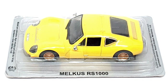 Altaya 1/43 Scale Diecast 30425A - Melkus RS1000 - Yellow