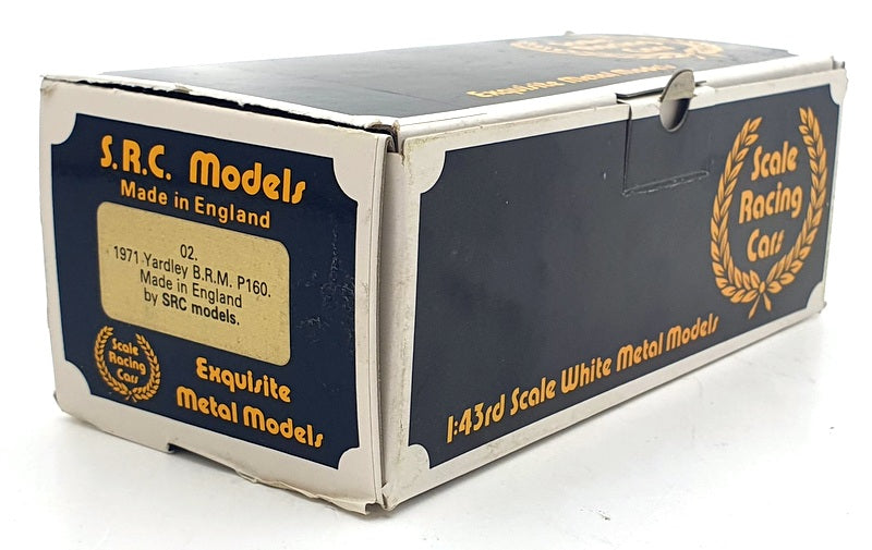 S.R.C. Models 1/43 Scale Unbuilt Kit 02 1971 Yardley BRM P160