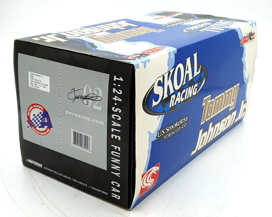 Action 1/24 Scale Diecast 102707 - 2002 Funny Car Skoal Tommy Johnson Jr