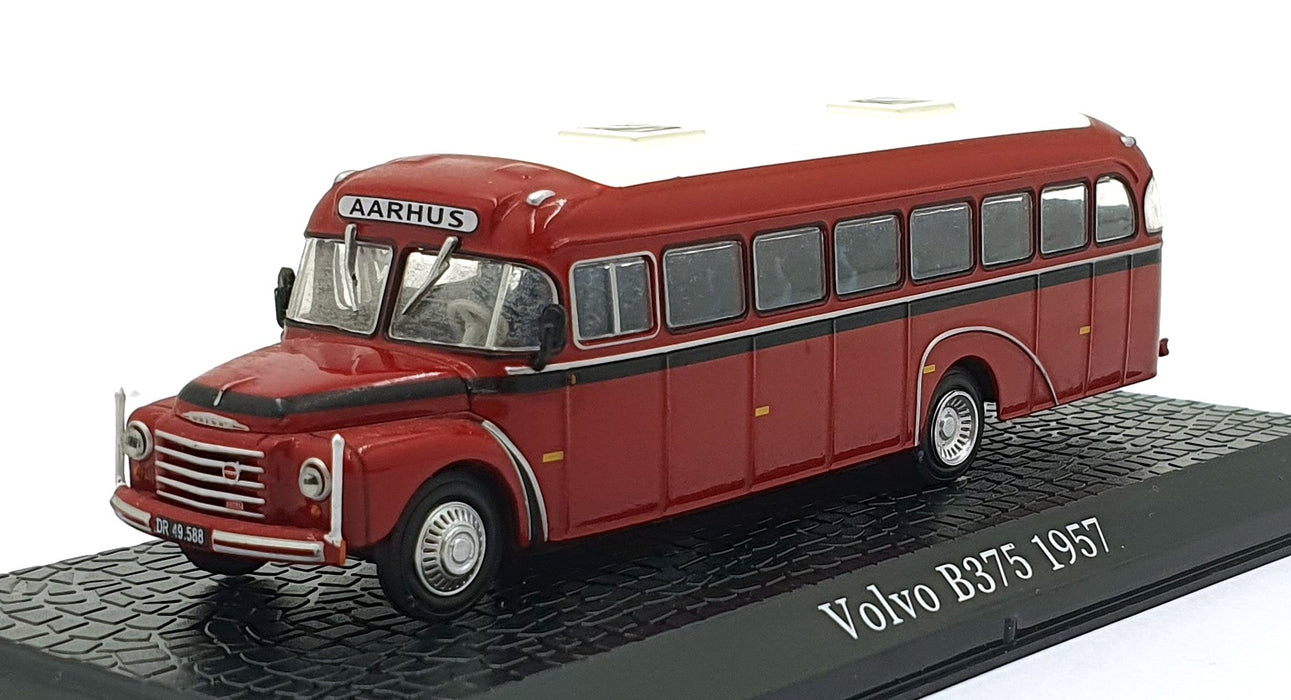 Atlas Editions 1/72 Scale 7 163 125 - 1957 Volvo B375 - Dark Red