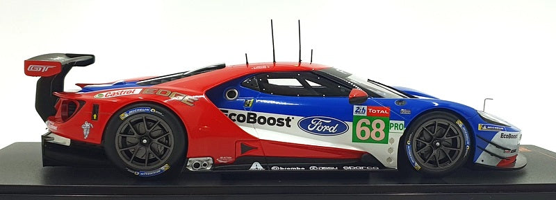Ixo 1/18 Scale Diecast FGT18102 - Ford GT #68 24h Le Mans 2019
