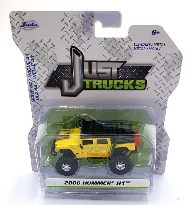 Jada Just Trucks 1/64 Scale 14020 - 2003 Hummer H1 - Yellow